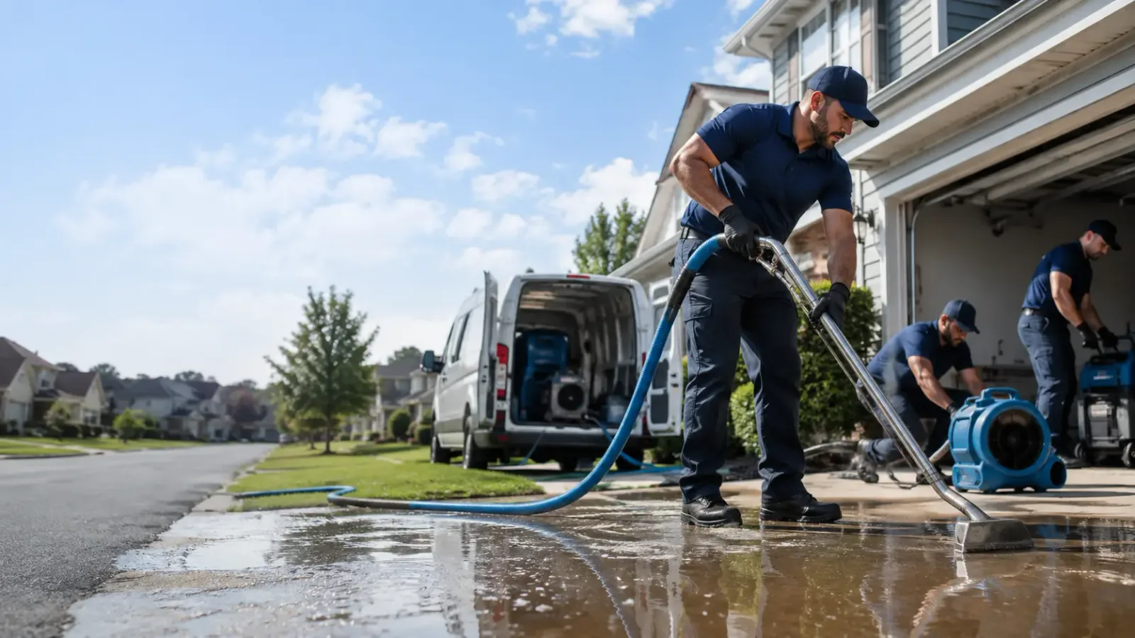 Flood Damage Restoration in New Franken, WI